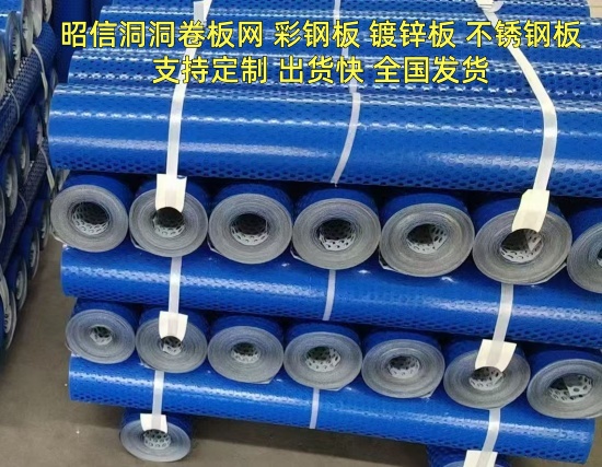 彩钢板卷冲孔网1